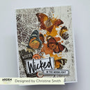 Arden Creative Studio Wicked Woods Batty 4x8 Clear Stamp Set | ACSCS0036
