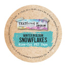 Arden Creative Studio Winter in Bloom Snowflakes Kiss-Cut PET Tape | TEXCT0002