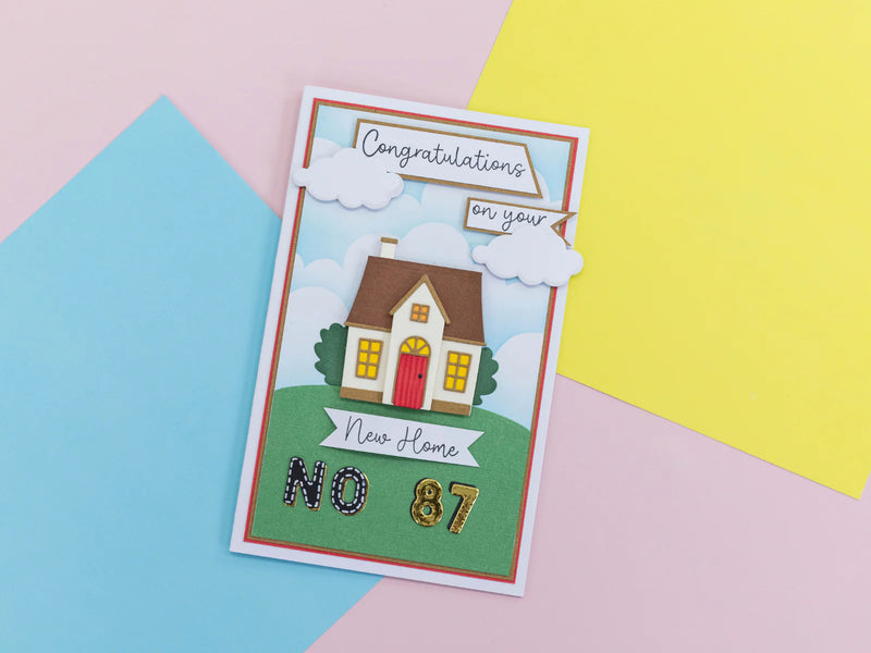 Crafters Companion Celebrate Good Times Collection Metal Die House