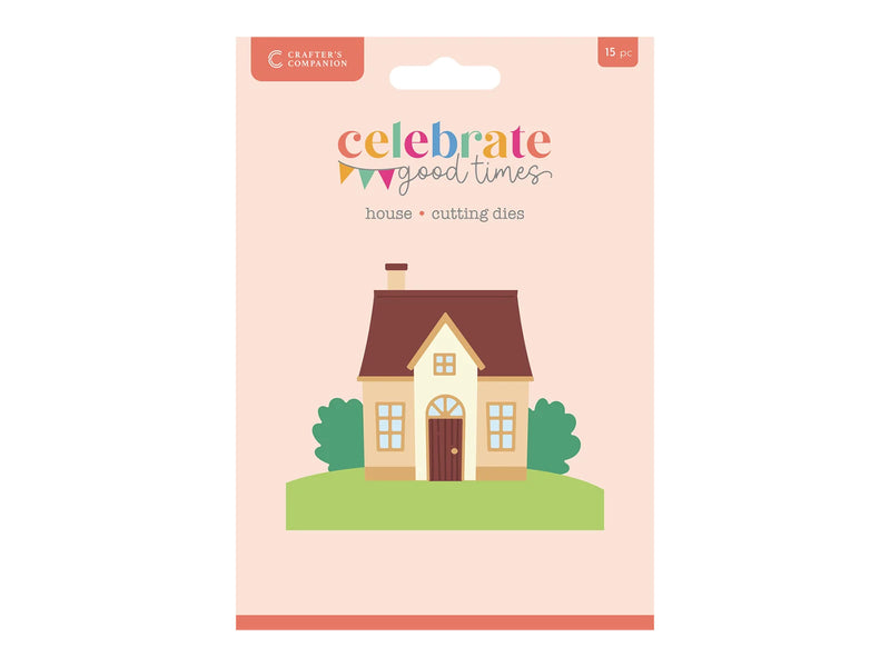 Crafters Companion Celebrate Good Times Collection Metal Die House
