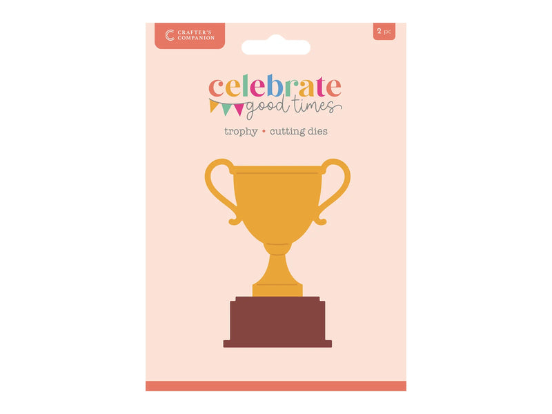 Crafters Companion Celebrate Good Times Collection Metal Die Trophy