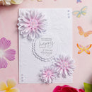 Chloe's Creative Cards 3D Embossing Folder Floral Lace | C-3DEMB-FLORL