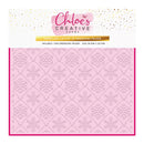 Chloes Creative Cards Snowflake Lattice 8x8 2D Embossing Folder | C-8EMB-SNOWLA
