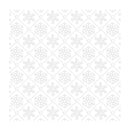 Chloes Creative Cards Snowflake Lattice 8x8 2D Embossing Folder | C-8EMB-SNOWLA
