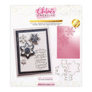 Chloes Creative Cards Sparkling Snowflakes 5x7 3D Embossing Folder & Metal Die Set | C-3DEMBDIE-SPARSN