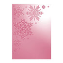 Chloes Creative Cards Sparkling Snowflakes 5x7 3D Embossing Folder & Metal Die Set | C-3DEMBDIE-SPARSN