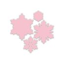 Chloes Creative Cards Sparkling Snowflakes 5x7 3D Embossing Folder & Metal Die Set | C-3DEMBDIE-SPARSN