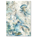 Ciao Bella Paper - Edge of the Ocean - A4 Mixed Media Rice Paper Set | MF008