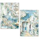 Ciao Bella Paper - Edge of the Ocean - A5 Mixed Media Rice Paper Set | MFS008