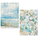 Ciao Bella Paper - Edge of the Ocean - A5 Mixed Media Rice Paper Set | MFS008