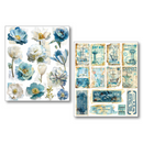 Ciao Bella Paper - Edge of the Ocean - Mixed Media Sticker Set | MB012