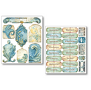 Ciao Bella Paper - Edge of the Ocean - Mixed Media Sticker Set | MB012