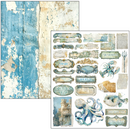 Ciao Bella Paper - Edge of the Ocean - Mixed Media book | MA008