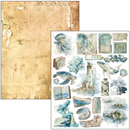 Ciao Bella Paper - Edge of the Ocean - Mixed Media book | MA008