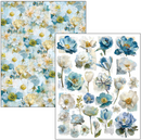 Ciao Bella Paper - Edge of the Ocean - Mixed Media book | MA008