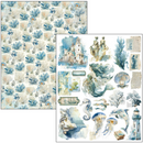 Ciao Bella Paper - Edge of the Ocean - Mixed Media book | MA008