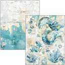 Ciao Bella Paper - Edge of the Ocean - Mixed Media book | MA008
