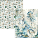 Ciao Bella Paper - Edge of the Ocean - Mixed Media book | MA008