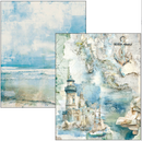 Ciao Bella Paper - Edge of the Ocean - Mixed Media book | MA008