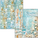 Ciao Bella Paper - Edge of the Ocean - Mixed Media book | MA008