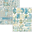 Ciao Bella Paper - Edge of the Ocean - Mixed Media book | MA008
