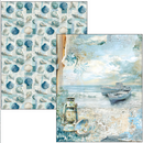 Ciao Bella Paper - Edge of the Ocean - Mixed Media book | MA008