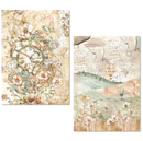 Ciao Bella Paper - Lost in Time - A5 Mixed Media Rice Paper Set | MFS007
