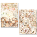 Ciao Bella Paper - Lost in Time - A5 Mixed Media Rice Paper Set | MFS007