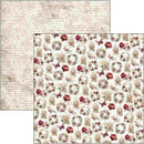 Ciao Bella Bohemian Burgundy 8x8 Paper Pad Double-Sided | CBH099