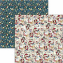 Ciao Bella Bohemian Burgundy 8x8 Paper Pad Double-Sided | CBH099