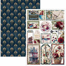 Ciao Bella Bohemian Burgundy A4 Creative Pad Double-Sided | CBCL099