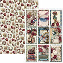 Ciao Bella Bohemian Burgundy A4 Creative Pad Double-Sided | CBCL099