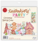 Craft Consortium Gingerbread Party Baking Crew Clear Stamp Set | CCLSTMP009