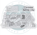 Craft Consortium Gingerbread Party Baking Crew Clear Stamp Set | CCLSTMP009