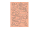 Crafter's Companion Retro Vacay 2D Embossing Folder | CC-RV-EF5-LETR