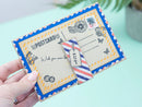 Crafter's Companion Retro Vacay Special Delivery Stamp, Die & Stencil Set | CC-RV-STD-STEN-SPDE