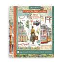 Stamperia - Art of Travelling  - Rub on selection cm 20,5x23 6 pages | SPDFLRBXG05