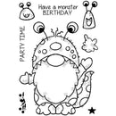 Woodware Clear Singles Monster Gnome 4 in x 6 in Stamp
