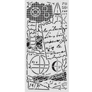 Stamperia - A New Beginning - Thick stencil 12 X 25 cm - Notes | SPKSTDL154