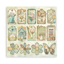 Stamperia Daisy Art 8" x 8" Double-Sided Scrapbooking Pad – SBBS138