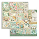 Stamperia Daisy Art 8" x 8" Double-Sided Scrapbooking Pad – SBBS138