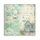 Stamperia Daisy Art 8" x 8" Double-Sided Scrapbooking Pad – SBBS138