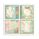 Stamperia Daisy Art 8" x 8" Double-Sided Scrapbooking Pad – SBBS138