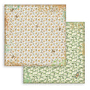Stamperia Daisy Art 8" x 8" Backgrounds Paper Pad – SBBS139