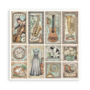 Stamperia 12x12 Double Sided Scrapbooking Pad – Symphony | SPSBBL188