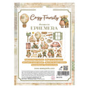 Stamperia Cozy Family Ephemera | Self-Adhesive | DFLCT93