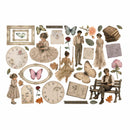 Stamperia Flowers and Poems Ephemera | Self-Adhesive | DFLCT92