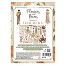 Stamperia Flowers and Poems Ephemera | Self-Adhesive | DFLCT92