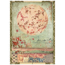 Stamperia A6 Mini Rice Paper Selection – Oriental Garden | SPDFSA6X08