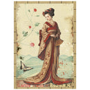 Stamperia A6 Mini Rice Paper Selection – Oriental Garden | SPDFSA6X08